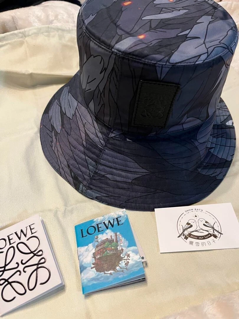 LOEWE X Howls Moving Castle Hat Limited Size 57 Hayao Miyazaki