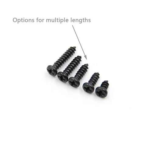 Black Self Tapping Screw Phillips Pan Head Small Micro M1 M1.2 M1.4 M1.6 M1.7 M2 - Picture 7 of 8