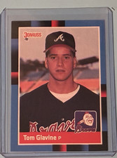 1988 Tom Glavine Donruss Rookie Card #644