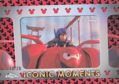2025 Topps Chrome DisneyBaymax Wanders Through Fransokyo/28 short print