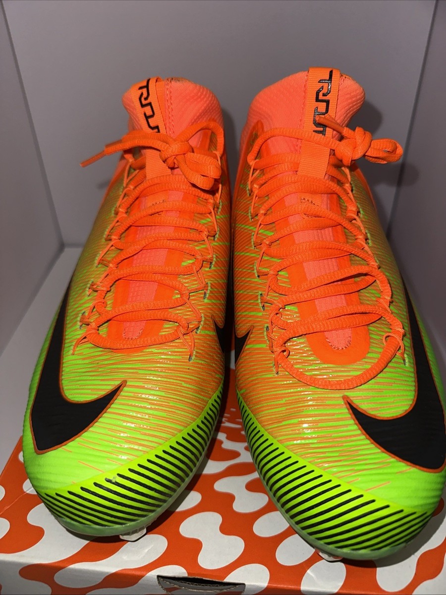 New Men's Nike Zoom Trout 3 ASG All Stat Orange Green 844627-603
