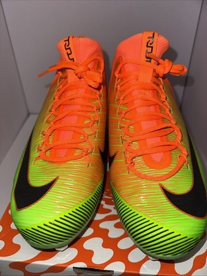 New Men's Nike Zoom Trout 3 ASG All Stat Orange Green 844627-603