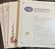 Creative Memories 8x10 Pages And Protectors