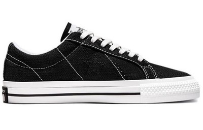 Size 5 - Stussy x Converse One Star Low Black for sale online | eBay