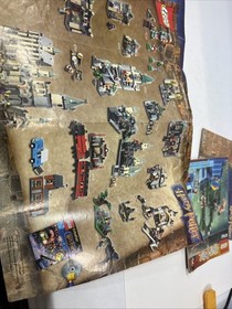 Lego Harry Potter Manuals only- 4730 , 4731, 4735, 4762 and 2 posters