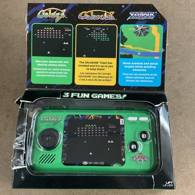 My Arcade 3244 Handheld Game Console - Green - New Open Box