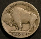 1913 D Type 2 T2 Buffalo Nickel Key Date Restored Five Cent 5c Coin E009