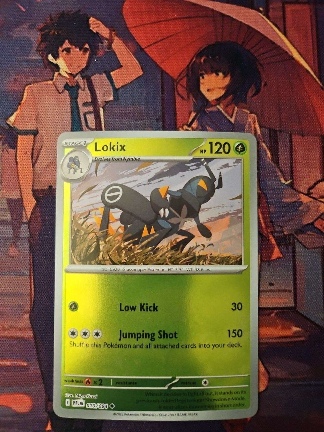 Lokix 010/094 Phantasmal Flames Reverse Holo