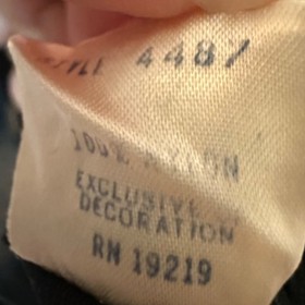 Vintage Sears Black Full Dress Slip Size 34 Tall Adjustable Straps