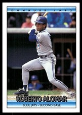 Roberto Alomar 1992 Donruss #58 Blue Jays MLB READ FREE SHIPPING AutographDen