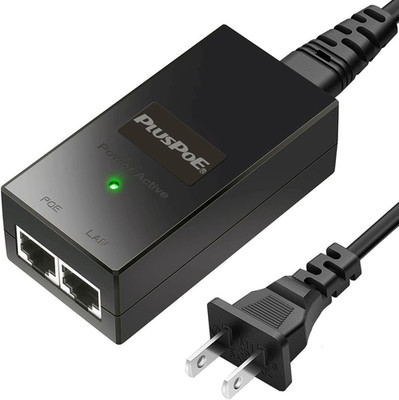 24Volt Passive Poe Injector 24W Power over Ethernet Poe Adapter for 24V Poe Devi