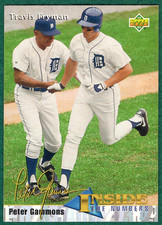 Travis Fryman - 1993 Upper Deck #455 - Tigers Inside the Numbers Baseball Card