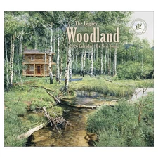 Legacy Publishing Group,  Woodland by Ned Young 2026 Wall Calendar, 13.38'' X 12