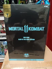 McFarlane Toys Sub-Zero Glow In The Dark Edition Gold Label SDCC Exclusive 2025