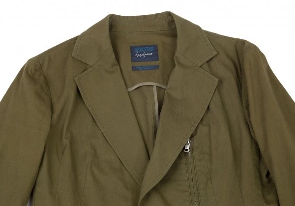 REGULACIÓN Chaqueta Militar de Algodón Yohji Yamamoto Talla 3 (K-100432) Foto 3 de 4