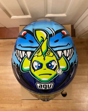 AGV CORSA ROSSI MISANO 2015 MOTORCYCLE HELMET LARGE 60/61 BNWT LIMITED EDITION