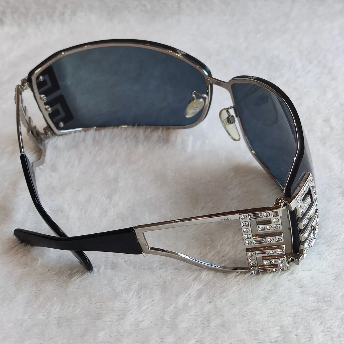 NEW GIVENCHY SUNGLASSES SILVER GREY WOMEN EYEWEAR GIVENCHY GIVENCHY GIV CUT 40049 White Silver Mirrored Runway Unisex  main image 3