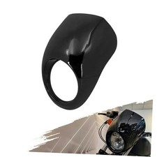 Motorcycle Headlight Fairing Cover Front Fork Headlamp Mask Cowl Fit For