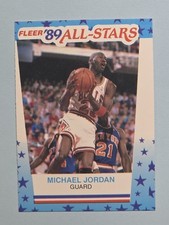 1989-90 Fleer - All-Stars Stickers Michael Jordan #3