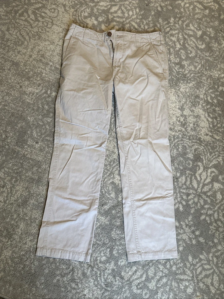 Pantalón Hombre Rojo Camel 30x32 Caqui Foto 2 de 3