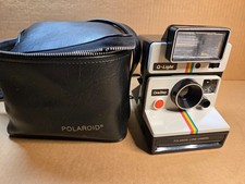 Polaroid One Step Land Camera - Rainbow Stripe With Q-Light Parts / Repair