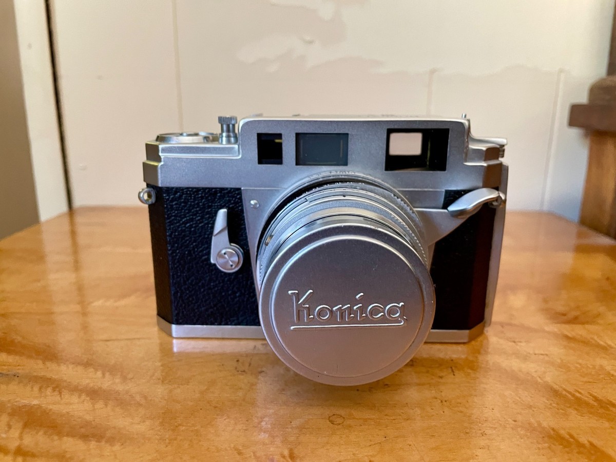 Konica ⅢA 50mm f:1.8 Konica III A Rangefinder Film Camera 50mm F/1.8 From USA