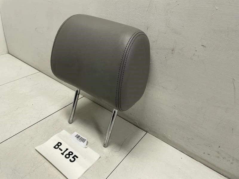 Volkswagen Touareg 2005 asiento delantero izquierdo reposacabezas cuero gris OEM+ Foto 2 de 4