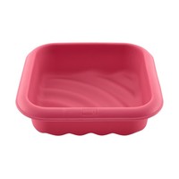 Lurch Flexiform Silikonform Quadratisch, 17 X 17 Cm, Rosa