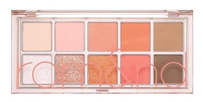 rom&nd Eye Shadow Palette   Peach Dahlia Garden 08, Matte & Glitter