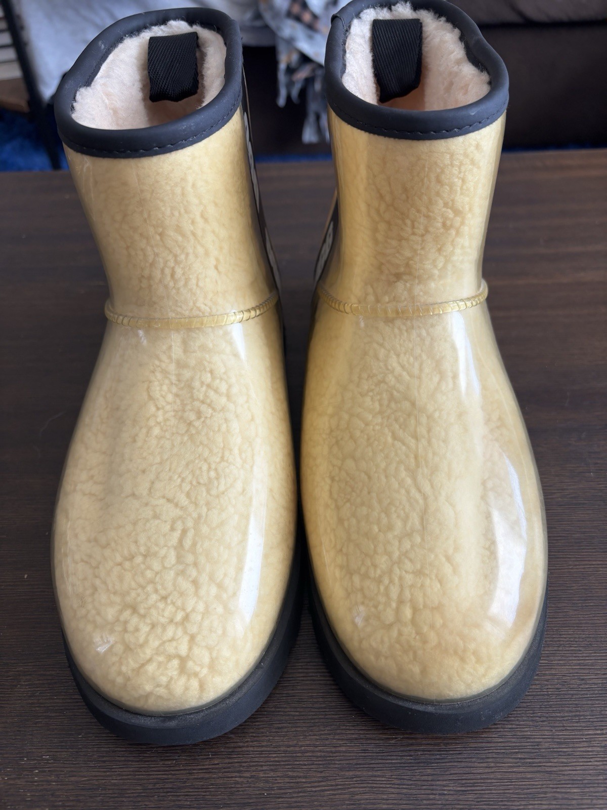 UGG CLASSIC CLEAR MINI Transparent Waterproof Boo… - image 1