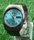 Vintage Seiko 5 Automatic || Blue Dial || Men's Vintage Watch || 17 Jewels