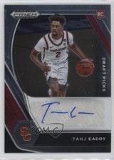 2021-22 Panini Prizm Draft Picks Draft Picks Tahj Eaddy #DP-TEA Auto 1o6w