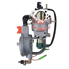 For 4 5 KW-10 KW Generators Efficient Dual Fuel Conversion Carburetor Kit