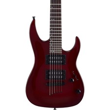 Mitchell MM100 Mini Double Cutaway Electric Guitar Blood Red