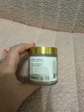 TRULY Coco Cloud Whipped Shave Butter 1.3 Oz Vegan Full Size