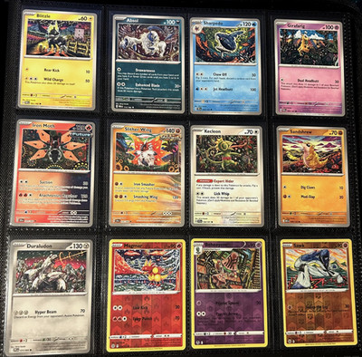 Pokemon Shinji Kanda Illustration Set (12 Unique Card Artworks)