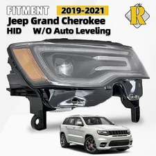 HID/Xenon Headlight For 2019-2021 Jeep Grand Cherokee W/O Auto Leveling Right
