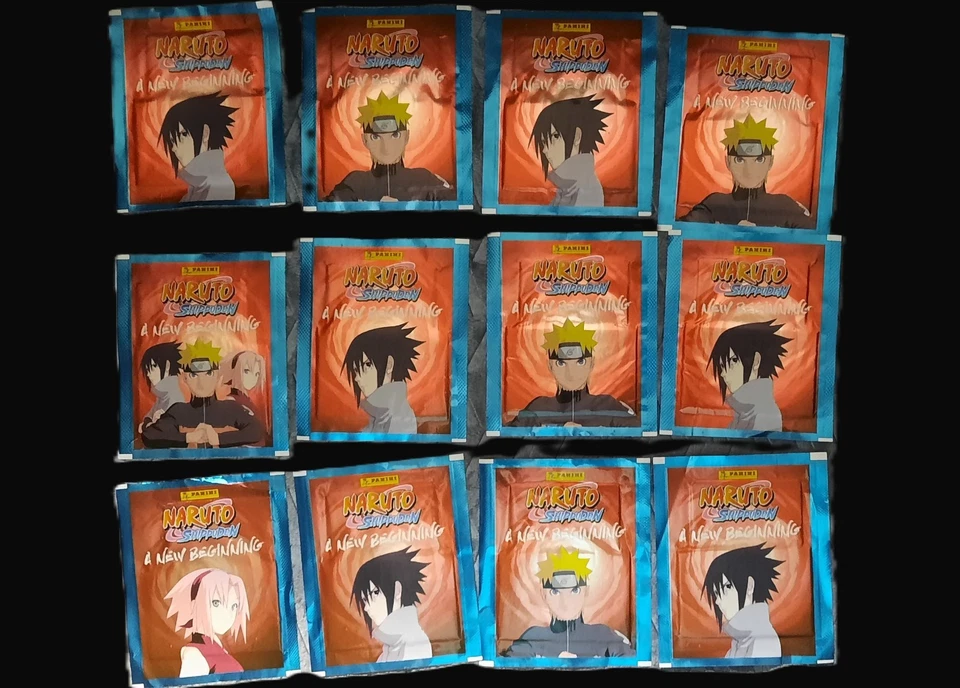 NARUTO SHIPPUDEN UN NOUVEAU DEPART - 2023 - PANINI - lot 12 pochettes fermées-- - Photo 1/1