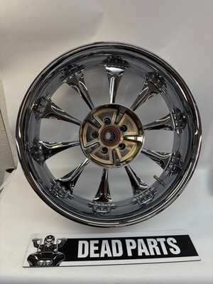 Harley PM Performance Machine chrome 10 spk Hooligan 18''x5.5'' rear mag wheel