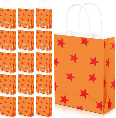 16 Pcs Anime Theme Party Supplies Happy Birthday Paper Bags Candy Treat Goodie G