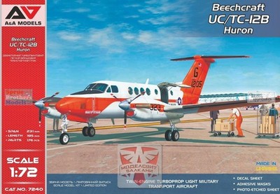 MDVAAM72040 1:72 Modelsvit A&A Models Beechcraft UC-12B TC-12B Huron