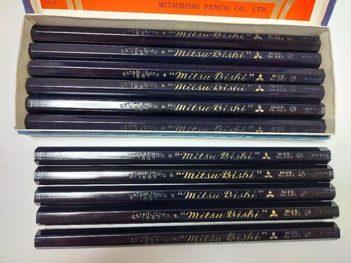 Retro Pencils Showa Retro Pencils Mitsubishi Pencils Mitsubishi Pencils #1a4d0c - Picture 17 of 24