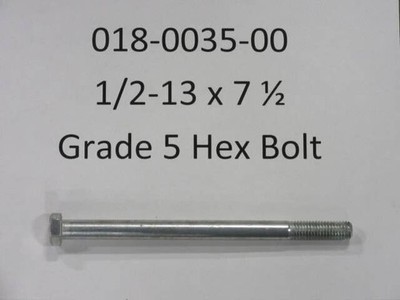 Bad Boy Mower OEM Wheel Bolt 018-0035-00 1/2 X 7 1/2