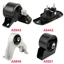 4x Engine Motor & Transmission Mount For Dodge Journey 2011-2019 3.6L AWD
