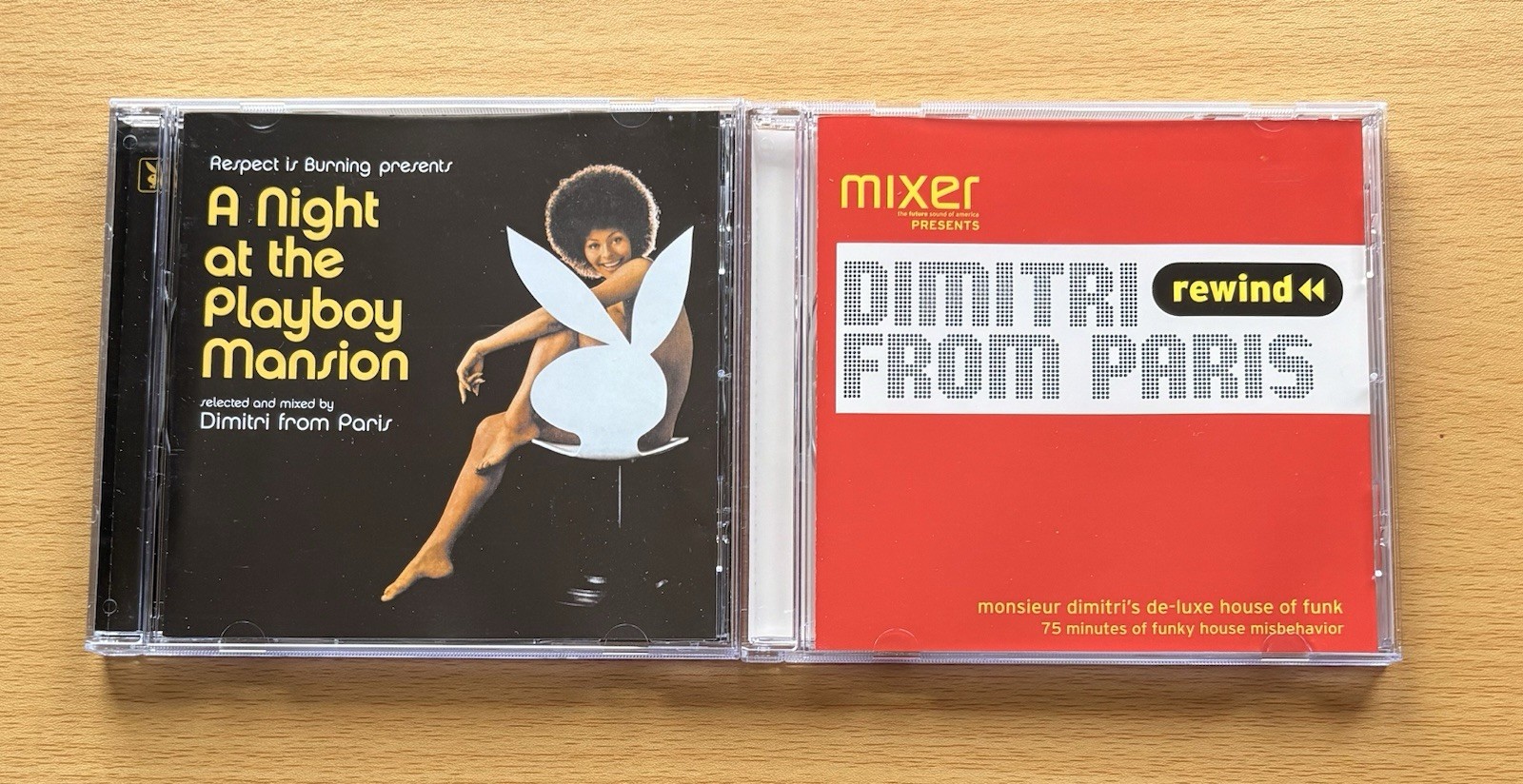 Dimitri From Paris CD - Night At The Playboy Mansion, Mixer USA Presents DFP