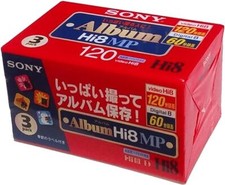 SONY Hi8 MP120 Video Cassette Tape lot of 9 From Japan NEW From Japan