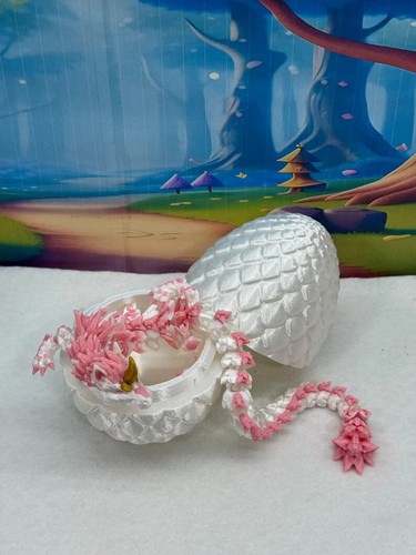 3d Printed Dragon, 12" Articulated Unicorn Dragon, Fidget Dragon Toy for ADHD - Picture 4 of 9