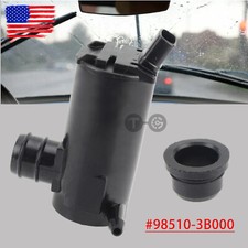 Windshield Wiper Washer Pump For Hyundai Accent Elantra Sonata Tiburon+Grommet