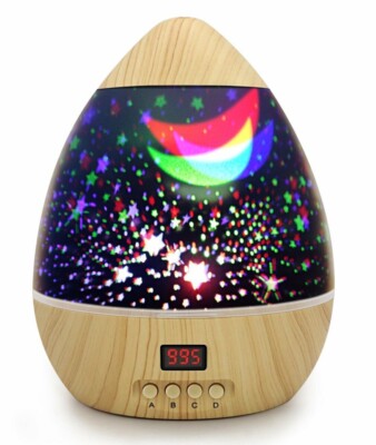 Sky Projector Star Night 360 Degree LED Lamp Light Cosmos Decor Galaxy Color Kid
