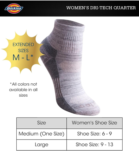 Calcetines para mujer Dri-Tech que absorben la humedad (6/12 pares) (M-L) - Imagen 3 de 12